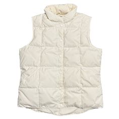 Land’s End Women's Puffer Vest Shell 100% Nylon Fill 80% Down, 20% Feathers Snap Button Front Front Pockets Size Small 6-8 Pit To Pit 19" This Is A Beautiful Color, True Winter White, In Excellent Condition, It Looks Unused. True Winter, Womens Puffer Vest, Puffer Vest, Winter White, Lands End, Cream White, Snap Button, Feathers, Beautiful Colors