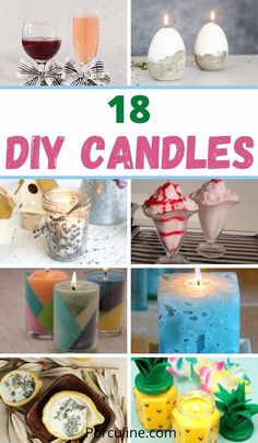 Easy Diy Candles, Wax Recipe, Candle Pillars