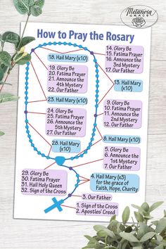 Cheap Spiritual Rosary For Blessing, Affordable Spiritual Rosary For Meditation, Easter Bible Crafts, Praying The Rosary Catholic, Rosary Novena, Fatima Prayer, Rosary Mysteries, Rosary Prayers Catholic, Mysteries Of The Rosary