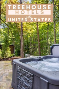 Check out these epic treehouse masterpieces where you can live out your childhood dreams. Here are 15 of the best treehouse rentals across the US sure to meet your need for a secluded getaway in the woods. Treehouse honeymoon usa | treehouse resorts usa | airbnb treehouse usa | unique places to stay in the us | best places to stay in us | treehouse vacation usa | unique vacation rentals usa | tree house vacation rentals usa | treehouse USA #usa #travel #treehouse