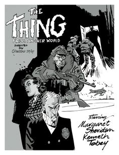 the thing from another world comic book cover