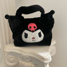 Brand New Without Tags. I Bought It While On Vacation In Asia. Very Adorable! Perfect For Everyday Use. Tags: My Melody, Hello Kitty, Sanrio, Kuromi, Plush Cute Black Shoulder Bag For Everyday Use, Cute Shoulder Bag For Errands, Cute Handheld Black Bags, Cute Bags For Everyday Use And Halloween, Cute Black Handheld Shoulder Bag, Cute Black Shoulder Bag As Gift, Cute Black Shoulder Bag For Gift, Cute Black Handheld Bag, Cute Handheld Black Shoulder Bag