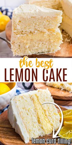 the best lemon cake recipe ever