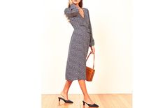 PDF sewing pattern for wrap dress with long puff sleeves in sizes XS - XL. Tea length A-line dress with plunge neckline for office, work, cocktail party or alternative wedding dress. Here's a link to size 1XL - 5XL https://etsy.me/3dQGvWD Please check the size chart and ask any questions about this item before you buy it. You'll get fabric yardage and short instruction on how to sew this garment. Please note, you'll need some sewing knowledge and experience in order to sew it. This listing for a Long Sleeve Wrap Dress For Date Night, Fitted Long Sleeve Wrap Dress For Date Night, Chic Long Sleeve Wrap Dress For Brunch, Fall Brunch Midi Dress With Long Sleeves, Chic Long Sleeve Mid-length Dress For Fall, Chic Long Sleeve Dress For Brunch, Chic Mid-length Long Sleeve Dress For Fall, Fall Date Night Wrap Dress With Long Sleeves, Fall Date Night Long Sleeve Wrap Dress