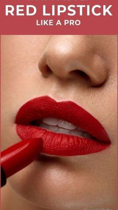 Apply Red Lipstick, Apply Lip Gloss, Eyelash Curler Refill, Wear Red Lipstick, Lip Primer