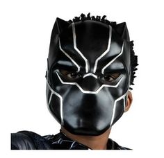 This officially licensed Marvel children's size Black Panther half-mask in black and silver plastic with elastic strap costume accessory is perfect for Halloween, cosplay, dress up and more. Other Black Panther and Marvel costumes and accessories are sold separately on our page – subject to availability. Costume not included. One size fits most children, teens and may fit some smaller adults. Black Full Face Masquerade Costume Accessories, Black Full Face Masquerade Accessories, Adjustable Masks For Halloween Cosplay, Black Plastic Costume Accessories For Cosplay, Novelty Costume Masks For Cosplay Events, Black Themed Mask For Cosplay Events, Black Masks For Cosplay Costume Events, Black Novelty Costume Masks, Black Themed Masks For Cosplay Events