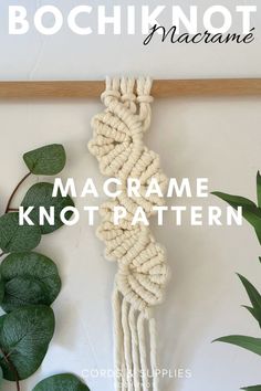 Looking to create beautiful macrame lace knot patterns?

Take a look at our step-by-step guides to master elegant designs that add charm to any space.

With top-notch macrame cords and supplies from Bochiknot Official Shop, your creations will be both gorgeous and durable.

Visit Bochiknot Official Shop for the best macrame cords and supplies.

Shop at www.Bochiknot.com and start crafting your stunning lace knot patterns today. Macrame Tutorial