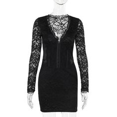 Please refer to our sizing chart for a guideline when choosing a size. 5 business days order processing time. 90% polyester 10% spandex Mini Corset Dress With Lace Trim, Fitted Lace Club Dress, Mini Dress With Lace Trim For Date Night, Fitted Lace Dress For Club, Lace Trim Corset Dress For Date Night, Date Night Corset Dress With Lace Trim, Fitted Lace Dress For Formal Occasions, Black Fitted Corset Dress With Lace Sleeves, Lace Trim Mini Dress For Night Out