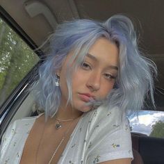 Light Blue Hair, Hair Dye Ideas, Dye My Hair, Hair Dye Colors, Cool Hair, Hair Inspiration Color, Hair Colours, Hair Inspo Color, Colored Hair