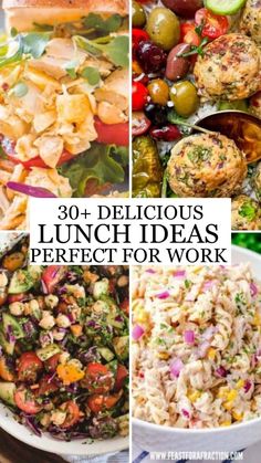 the top 20 delicious lunch ideas perfect for work