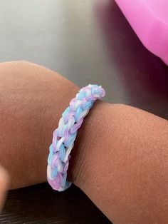 Pastel perfect bracelet is sure to add joy to any outfit. Trendy Band Bracelets As Gifts, Trendy Flexible Bracelets As Gift, Trendy Flexible Bracelets For Gifts, Covington Ga, Wedding Bracelets, Loom Bracelet, Loom Bracelets, Wedding Jewelry Bracelets, Wedding Bracelet