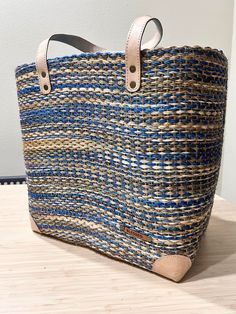 Gorgeous handmade sisal basket. Perfect for a day at the beach or summer city errands! Sisal Basket, Summer City, A Day At The Beach, Day At The Beach, At The Beach, Purses And Handbags, Shoulder Bags, The Beach, Shoulder Bag