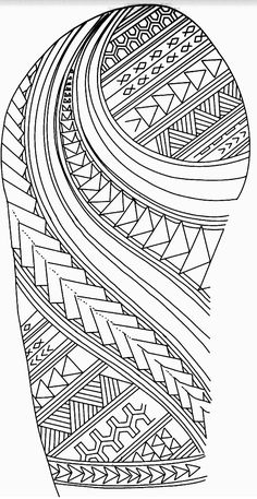 a black and white drawing of a head with lines in the shape of an abstract design