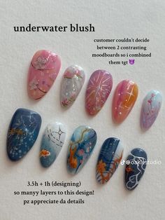 Grunge Nails, Nail Tattoo, Kawaii Nails, Manicure Y Pedicure