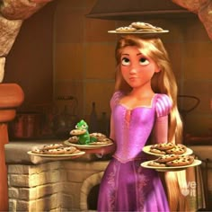 the princess and the frog are eating cookies