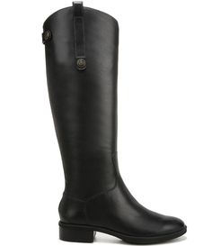 Sam Edelman Penny Tall Leather Riding Boots | Dillard's Wide Calf Riding Knee-high Boots For Winter, Winter Riding Knee-high Boots With Round Toe, Leather Waterproof Riding Boots For Winter, Leather Waterproof Winter Riding Boots, Winter Leather Waterproof Riding Boots, Wide Calf Knee-high Riding Boots, Leather Knee-high Riding Boots, Winter Waterproof Round Toe Riding Boots, Winter Riding Waterproof Boots With Round Toe