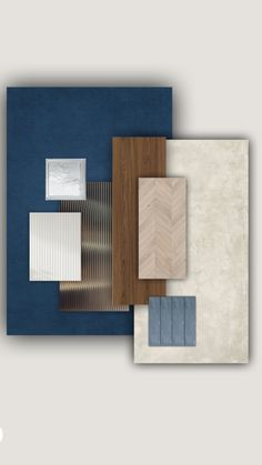 an assortment of different colors and shapes of tile