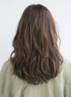 Korean Hair Color, Haircuts For Medium Length Hair, Brown Hair Inspo, Haircuts For Wavy Hair, בר מצווה, Hair Model