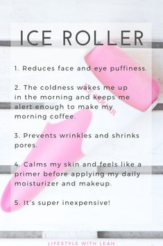 You guys, I've just discovered the key to curing morning puffiness and I had to jump on here to tell you all about it... ICE ROLLERS. Bad Allergies, Two Letter Words, Hung Over, Castor Oil Benefits, Waking Up Tired, Chest Congestion, Ice Roller, Take Care Of Your Body, Shrink Pores