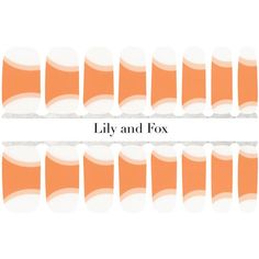 Lily and Fox - Nail Wrap - Golden Hour - Nail Wrap at Beyond Polish Lily And Fox Nail Wraps, Perfect Manicure At Home, Fox Nails, Perfect Manicure, Nail Art Kit, Manicure At Home, Orange Nails, Cuticle Pusher, Clean Hands