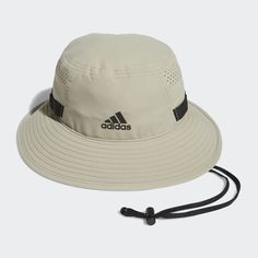 adidas Victory Bucket Hat - Beige | Men's Training | adidas US Adidas Bucket Hat, Adidas Online, Victorious, Bucket Hat, The Sun, Built In, Online Shop, Adidas, Hats