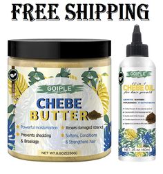 About this item: Natural Hair Care Secret: Discover the centuries-old African hair care secret with chebe butter&chebe oil . This all-natural, rich, and creamy formula is a game-changer for those seeking healthier, stronger, and more beautiful hair. Enhanced Hair Growth: Chebe hair butter & chebe hair oil are celebrated for its ability to promote hair growth and reduce hair breakage. The chebe hair products secret lies in its unique blend of ingredients, all working together to strengthen hair, nourish the scalp, and encourage natural hair growth. Deep Conditioning Power: Our Chebe Butter & chebe oil for hair growth doubles as a deep conditioning treatment. Apply it to your hair from roots to ends, then cover with a shower cap. Leave it on for at least 30 minutes to allow the natural goodn Chebe Oil For Hair Growth, Butter For Hair Growth, African Hair Care, Hair Butter, Grease Hairstyles, Reduce Hair Fall, Scalp Oil, For Hair Growth, Hair Thickening