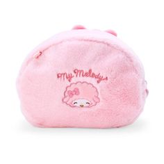 My Melody Plush Face Mini Purse A kind smile can brighten anyone’s day! Only the sweetest expression from your favorite Sanrio Characters accent this soft-to-the-touch, crossbody bag. With an adjustable strap, plush exterior, and unique embroidered details, you’ll want to reach for this bag any chance you can! ♡ Adjustable strap ♡ Converts to a pouch ♡ Plush Poly, nylon material ♡ Embroidered details on front and back 19×9×13cm approx. Shoulder Photo, My Melody Plush, Melody Plush, Sanrio Bag, Sanrio Japan, Sanrio My Melody, Plush Toy Dolls, Ear Hats, Wallet Pouch