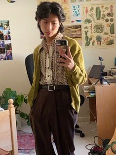 70s Fashion Men, Masc Fashion, 70s Inspired Fashion, Mens Outfit Inspiration, 가을 패션, Fashion Fits, Mode Vintage, Character Outfits