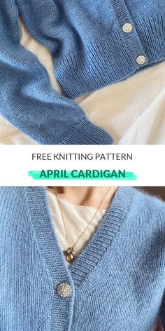 the knitting pattern for this cardigan is easy to knit and looks great on someone's body