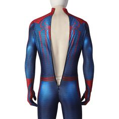 Transform into the iconic web-slinger with our Amazing Spider-Man Peter Parker Costume Outfit! Crafted with precision, this high-quality costume mirrors every detail of Peter Parker's classic superhero attire. Swing into action at costume parties, conventions, or Halloween events, and leave everyone in awe. Specifications: Material: Polyester Package included: Jumpsuit+ Headgear Size Chart: Size (cm) Height Chest Waist Hip S 165-170 83-87 71-75 84-88 M 170-175 89-93 77-81 90-94 L 175-180 95-99 8 Blue Fitted Cosplay Costume For Winter, Winter Blue Fitted Cosplay Costume, Multicolor Fitted Costume For Cosplay, Fitted Multicolor Costumes For Cosplay Events, Blue Long Sleeve Fitted Cosplay Costume, Fitted Blue Costume For Winter, Peter Parker Costume, Spider Man Peter Parker, Web Slinger