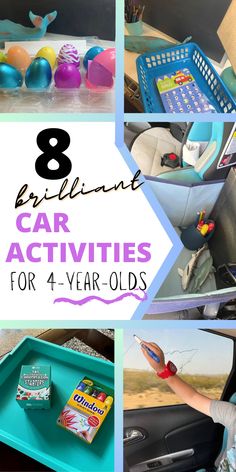 Screen-free car activities for 4-year-olds -- awesome list of activities for preschoolers, even older toddlers on road trips. Great for summer road trip activities for kids. Road Trip With Preschooler, Screen Free Car Activities, Toddler Car Activities Road Trips, Roadtrip Activities For Toddler, Kids Car Activities Road Trips, Car Ride Activities For Toddlers, Preschool Travel Activities