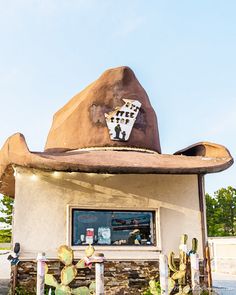 Whether you're from Texas, you're an avid adventurer, or you just love unique and beautiful photos, this photo of a giant cowboy hat atop a coffee shop in Lampasas, Texas will be the perfect pop of color for any space! It'll also make a great gift for the native Texan or traveler in your life. Product Options: - 8 x 10 Stock Print Only - 8 x 10 Stock Print with Frame - 4 x 6 Stock Print Only - 4 x 6 Stock Print with Frame Frame Color Options: - Gold - Black *Texas sales tax included in cost of e Giant Cowboy Hat, Cowboy Hat Styles, Texas Travel, Hat Fashion, Color Options, Beautiful Photo, Cowboy Hats, Coffee Shop, Cowboy