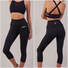 Brand New With Tag Black Gymshark Fusion Cropped Leggings. Size Small. High Rise. Mesh Detailing. Questions Please Feel Free To Reach Out. Thanks. Offers Are Welcome,Happy Shopping! Box5 Low Rise Leggings, Gymshark Black, Ombre Leggings, Orange Leggings, Gymshark Leggings, Black Seamless, Gymshark Women, Camo Leggings, Compression Leggings