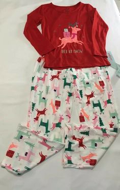 Cat & Jack Let it Snow Girls Wowzer 2 Piece Pajama Set Red White Reindeer L New Brand: Cat & Jack Size: L Style: Pajama Set Color: Red Material: 100% Polyester Sleeve Length: Long Sleeve Pattern: Christmas Reindeer Sold as pictured. Thanks for looking! This listing was easily created using the SellHound Posting App! Playful Red Sleep Sets, Playful Red Sleepwear Sets, Red Playful Sleepwear Sets, Cute Red Bedtime Set, Cute Red Bedtime Sets, Cute Red Pajama Party Sets, Red Holiday Sets For Sleepover, Red Holiday Bedtime Sets, Cute Red Christmas Sleepwear