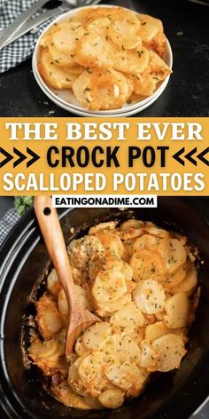 the best ever crock pot potato recipe with potatoes