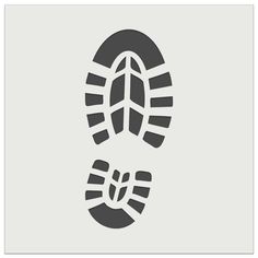 the sole of a shoe on a gray background illustration in flat style, eps file