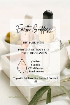 DIY: Pure-Fume - Perfume without The Toxic Fragrances Diy Fragrance Body Oil, Vetiver Perfume, Joy Essential Oil