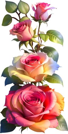 Bunch Flower, 3d Design Art, Today Images, Rose Flower Pictures, Beautiful Flowers Images, Draw Flowers, Rose Flower Wallpaper, Long Flowers, Digital Flower