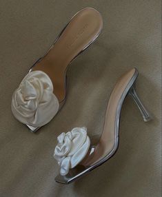 Flower Heels, Fabulous Shoes, Shoe Closet