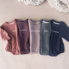 fall tones personalized sweatshirt bubble romper Family Sweatshirts, Autumn Adventures, Fall Tones, Swim Mom, Matching Family Pajamas, White Headband, Bubble Romper, Photo Op, Trendy Fall