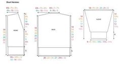 an image of the measurements for a toilet