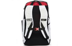 BA6164-100 Nike Hoops Elite Pro Backpack, Elite Bags Nike, Nike Utility Elite Backpack, Nike Bage Backpack, Nike Elite Pro Basketball Backpack, Nike Elite, Free Size, White Black, White And Black