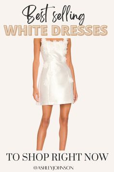 16 of my favorite white dresses you can wear for your bachelorette party, bridal shower, bride to be special occasions, or for Spring and Summer parties, wine tasting, girls days, and more!

Bride to be dress, bachelorette party outfit, spring outfits, summer outfits, summer dresses, bride to be, white dress.

#summerstyle #springoutfitsforwomen #summerdress #dressesforwomen #bridetobe #bride #summertime White Dress Outfit, Bachelorette Party Outfit, Shower Dresses