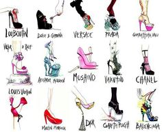 ! Tina Louise, Mode Shoes, Shoes Illustration, Shoe Gallery, Paris Mode, Victoria Secrets, Olivia Palermo, Shoe Art, Crazy Shoes