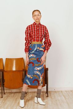 Stella Jean Pre-Fall 2018 Fashion Show Collection Hiar Style, Fashion Movement, Pre Fall Fashion, Style Africain, Stella Jean, All Jeans, Trendy Dress