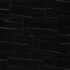 a black marble textured background with white lines