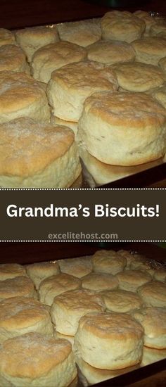 Grandma’s Biscuits! Biscuit Recipe All Purpose Flour, Southern Biscuits Recipe, All Purpose Flour Recipes, Best Homemade Biscuits, Best Biscuit Recipe, Easy Homemade Biscuits, Baking Powder Biscuits, Homemade Biscuits Recipe, Easy Biscuit Recipe