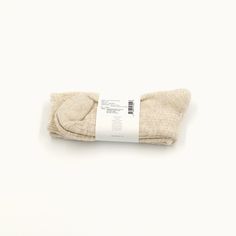 These natural, cotton blend socks are romantically rustic and can be worn scrunched or folded. Materials: 90 Cotton 8 Polyester 2 Spandex Sizing: One size fits most (US women's size 6-10) Care Instructions: Machine wash cold / Tumble dry low / Do not iron / Do not bleach Due to socks' personal nature and to keep the highest standard of cleanliness, we do not accept returns or exchanges on socks. It is very important to us that each customer always receives a pair of brand new socks! Made in Sout Soft Beige Winter Socks, Cozy Soft Beige Socks, Warm Casual Beige Socks, Casual Warm Beige Socks, Comfortable Cream Winter Socks, Comfortable Cream Socks For Winter, Soft Snug Beige Socks, Snug Soft Beige Socks, Snug Beige Soft Socks