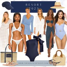 Resort 2023: Women's Swim and Cover Ups - House of Navy