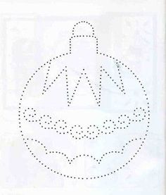 a white poster with dots in the shape of a man's head on it